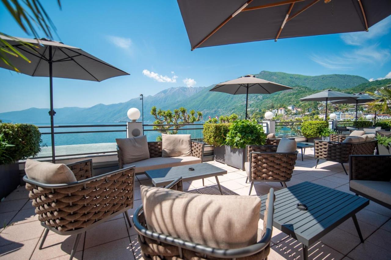Hotel La Meridiana, Lake & Spa Ascona Exterior foto